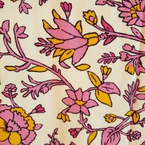 Floral printed fit and flare dress